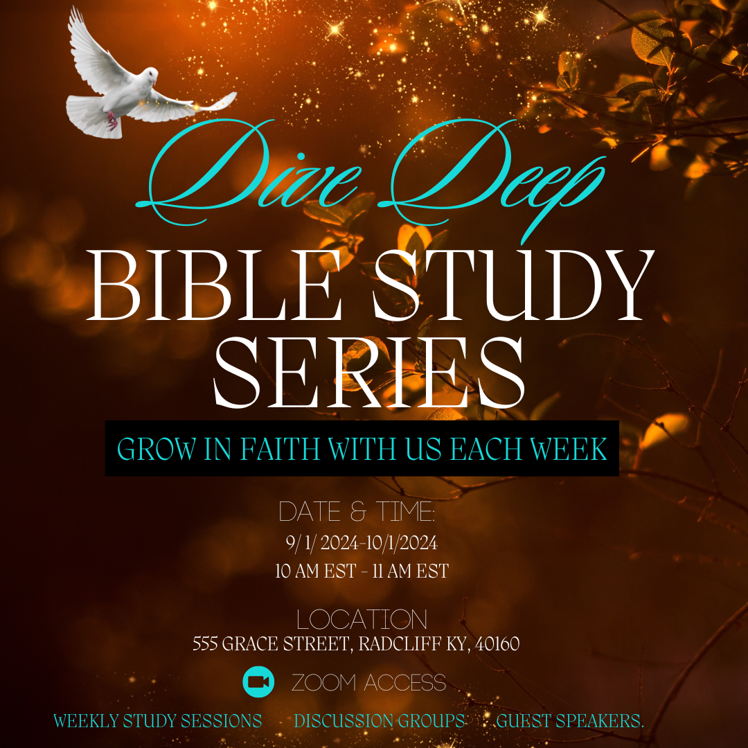 Dive Deep Bible Study Template